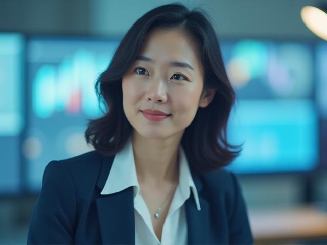 デジタル戦略部長 田中 花子の顔写真